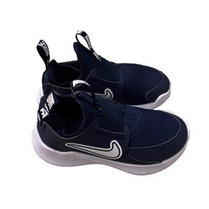 Nike Flex Runner 3 Kids Road Running Shoes Sneaker Navy Blue 10 C NEW